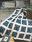 Annie's Crochet Quilt & Afghan Club Lace- Over Afghan (2000)