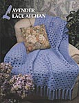Annie's Crochet Quilt & Afghan Club Lavender Lace Afghan