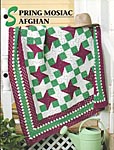 Annie's Crochet Quilt & Afghan Club Spring Mosaic Afghan