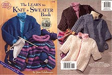ASN The Learn To Knit a Sweater Book