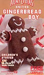 American Thread KNITTED Gingerbread Boy
