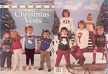 LA KNIT Christmas Vests for Kids