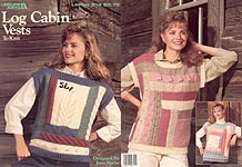 LA Log Cabin Vests to Knit