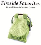 Fireside Favorites KNTTED Tabbed Car Seat Covers