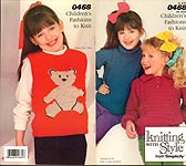 Knitting With Style from Simplicity 0468: Chidren's Fashions to Knit