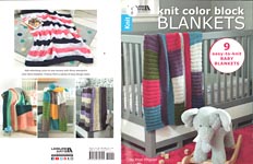 LA KNIT Color Block Blankets