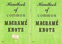 Handbook of Common Macrame Knots