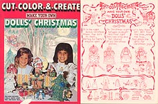 Cut, Color, & Create: Make Your Own Doll's Christmas