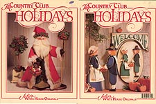 WOOD CUTTING/ TOLE PAINTING: The Country Club Holidays