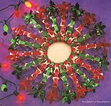 Aleene's Big Book of Crafts Christmas Fun Card 22: Ring a Wreath With Roses