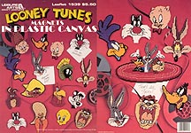 Leisure Arts Looney Tunes Magnets in Plastic Canvas