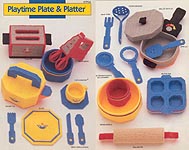 Annie's' Attic Plastic Canvas Playtime Plate & Platter