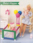 Annie's Fashion Doll Plastic Canvas Club: Baby's Playpen