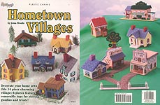 Plastic Canvas Hometown Villages from The Needlecraft Shop