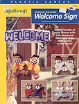 TNS Plastic Canvas Glow- In- The- Dark Welcome Sign