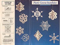 Annie's Attic Plastic Canvas Snowflakes