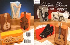 Annie's Plastic Canvas Music Room Tissue Toppers