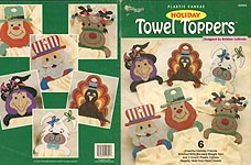 TNS Plastic Canvas Holiday Towel Toppers