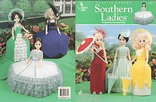 Annie's Attic Plastic Canvas Southern Ladies for 15 inch craft dolls