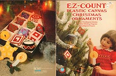 Boye EZ Count Plastic Canvas Christmas Ornaments