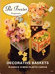 Pat Trexler Decorative Baskets in Darice 10 Mesh Plastic Canvas