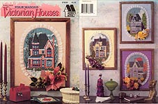 Plastic Canvas Four Seasons Victorian Houses
