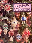 TNS Lacy Jewel Ornaments in plastic canvas