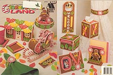 Annie's Attic Plastic Canvas Gingerbread Land