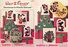 Paragon Walt Disney Characters Christmas in Plastic Canvas