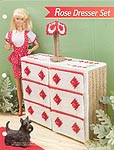 Annie's Fashion Doll Plastic Canvas Club: Rose Dresser Set