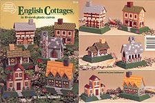 ASN English Cottages in 10- Mesh Plastic Canvas