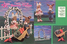 Annie's Attic Plastic Canvas Bunny Twins