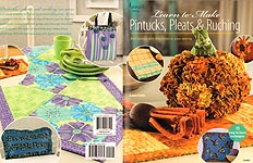 Annie's SEWING: Learn to Make Pintucks, Pleats & Ruching
