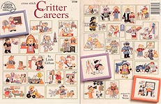 Cross-Stitch Critter Careers