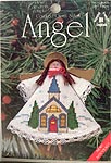 Counted Cross Stitch Clothespin Angel Kit: Church