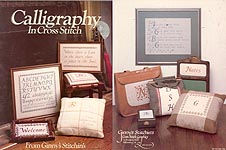 Ginny's Stitchin's Calligraphy in Cross Stitch