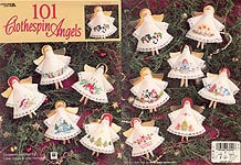 LA 101 Clothespin Angels (cross-stitch)