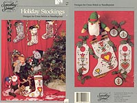 Holiday Stockings Designs for Cross Stitch or Needlepoint