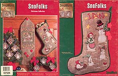 Stitch World SnoFolks Christmas Collection