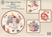Designs by Gloria & Pat "Four Ages of Love" Series, Inspired by Norman Rockwell's "The Four Seasons"