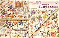 ASN 50 Cross- Stitch Floral Designs