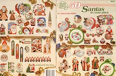 ASN 50 Santas to Cross Stitch