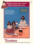 Td creations Native American Girls Toilet Tissue Cover