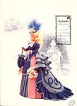 Annies Calendar Bed Doll Society, Victorian Lady Centenial Collection, Miss September 1993