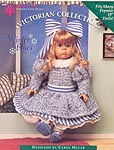 Shady Lane Victorian Collection Winter Blues dress for 18 inch dolls.