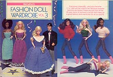 McCall's Fashion Doll Wardrobe Vol. 3