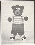 Annie's Attic Hug-A-Bears: Little Bear (original black & white)