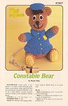Annie's Attic Hug-A-Bears: Constable Bear