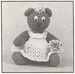Annie's Attic Hug-A-Bears: Bride Bear