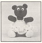 Annie's Attic Hug-A-Bears: Ballerina Bear